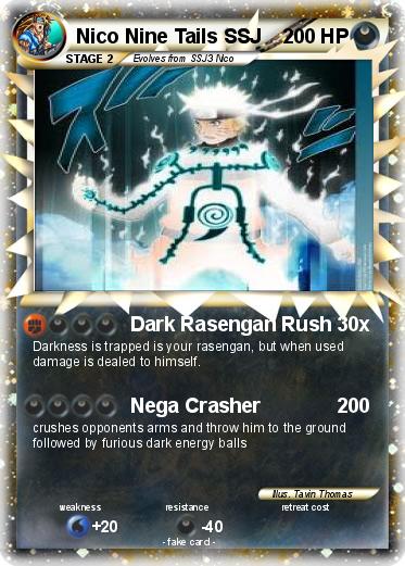 Pokemon Nico Nine Tails SSJ