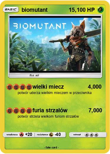 Pokemon biomutant              15,