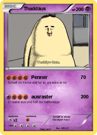 Pokemon Thaddäus