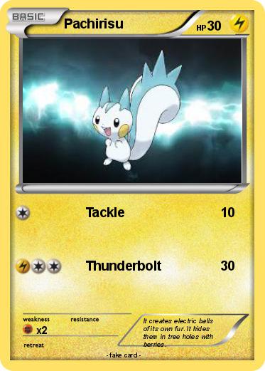 Pokemon Pachirisu