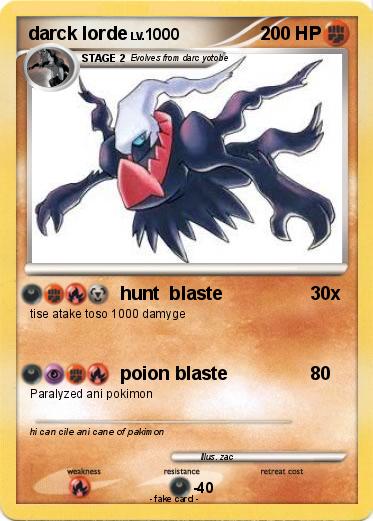 Pokemon darck lorde