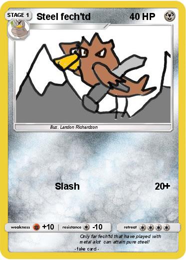 Pokemon Steel fech'td