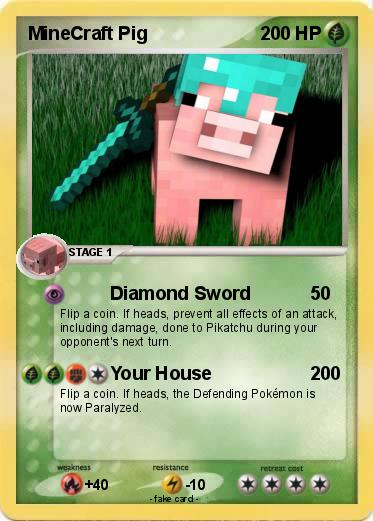 Pokemon MineCraft Pig