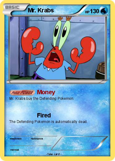 Pokemon Mr. Krabs