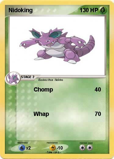 Pokemon Nidoking
