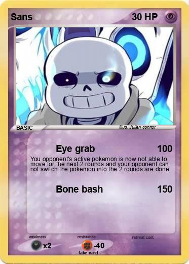 Pokemon Sans