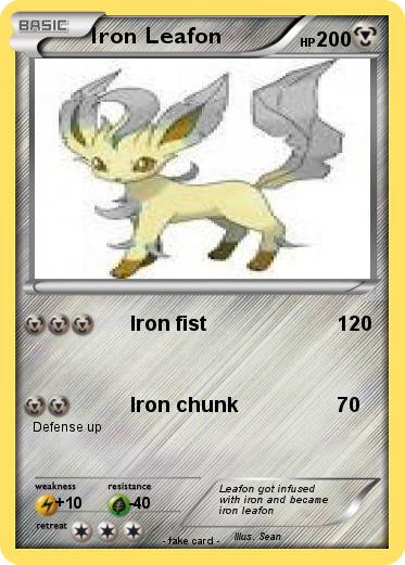 Pokemon Iron Leafon