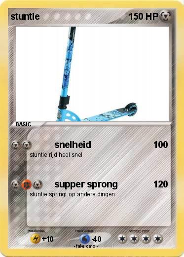 Pokemon stuntie