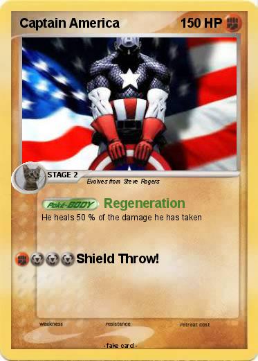 Pokemon Captain America