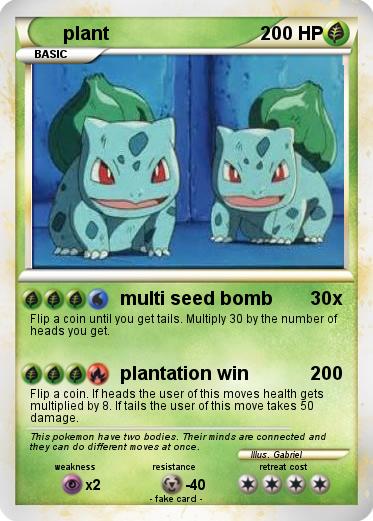Pokemon plant
