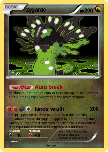 Pokemon zygarde