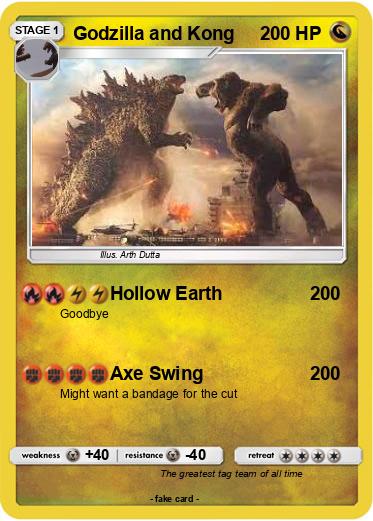 Pokemon Godzilla and Kong