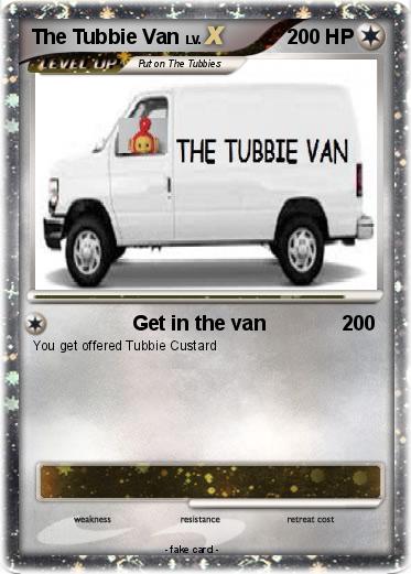 Pokemon The Tubbie Van