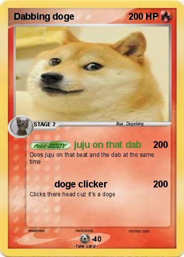 Pokemon Dabbing doge