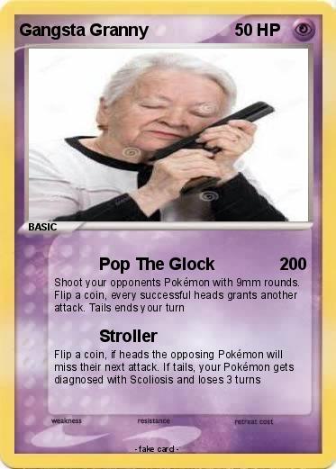 Pokemon Gangsta Granny