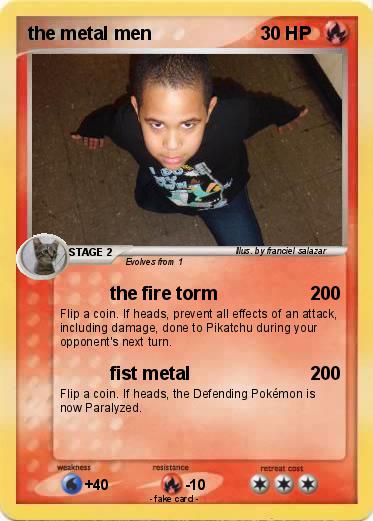 Pokemon the metal men