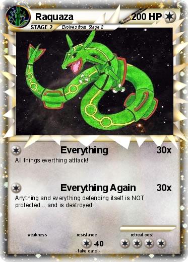Pokemon Raquaza