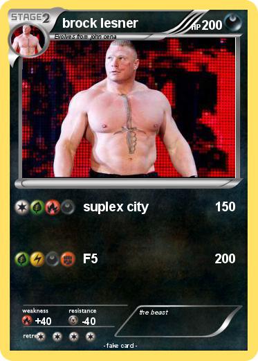 Pokemon brock lesner