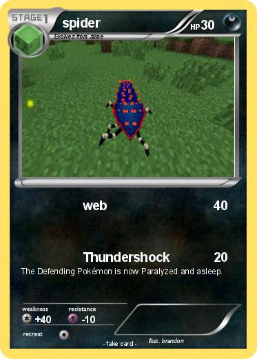 Pokemon spider