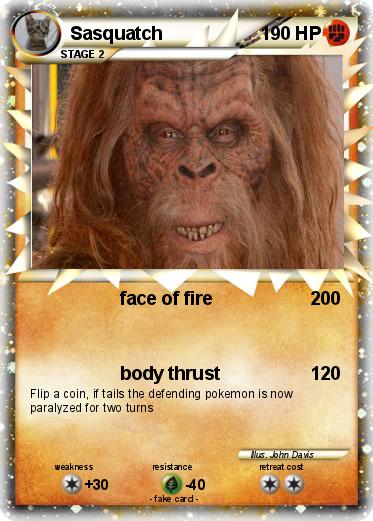 Pokemon Sasquatch