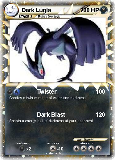 Pokemon Dark Lugia