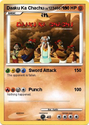 Pokemon Daaku Ka Chachu