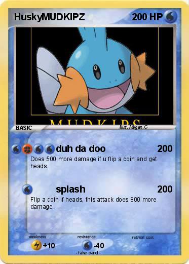Pokemon HuskyMUDKIPZ