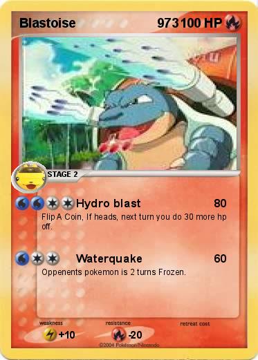 Pokemon Blastoise                       973
