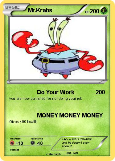 Pokemon Mr.Krabs