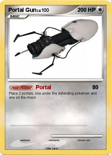 Pokemon Portal Gun