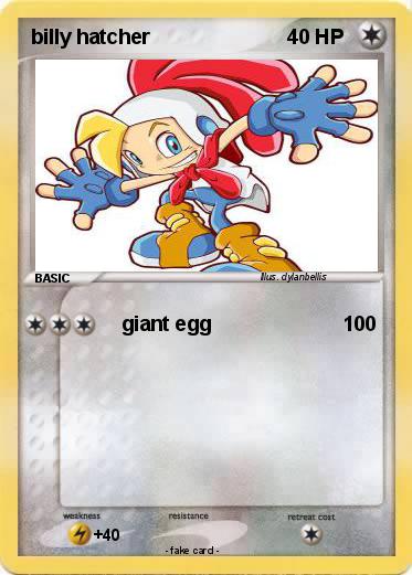 Pokemon billy hatcher