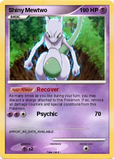 Pokemon Shiny Mewtwo