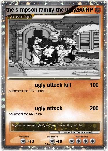Pokemon the simpson family the ugly