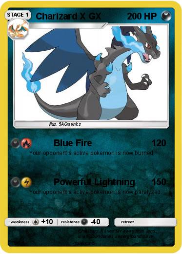 Pokemon Charizard X GX