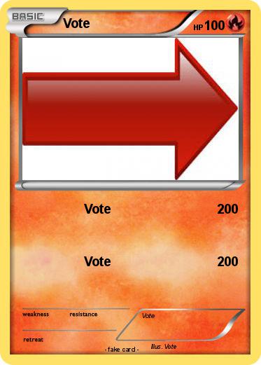 Pokemon Vote