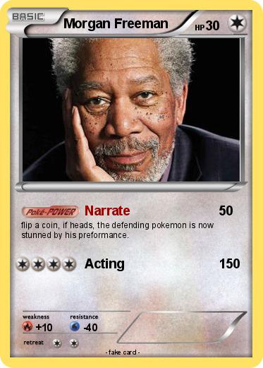 Pokemon Morgan Freeman