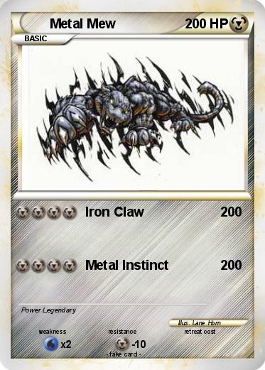 Pokemon Metal Mew