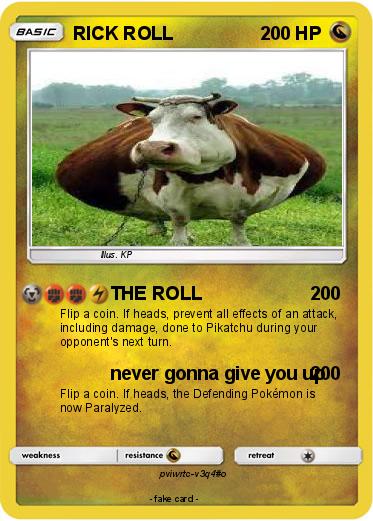 Pokemon RICK ROLL