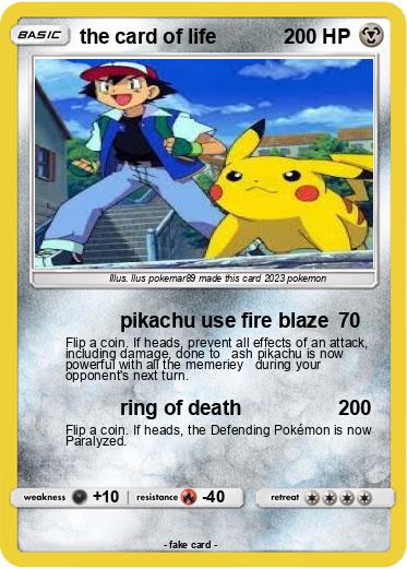Pokemon the card of life