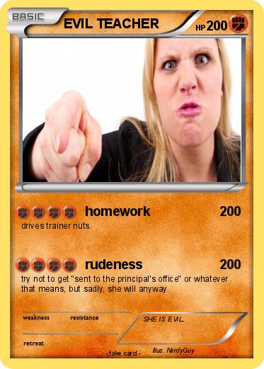 Pokemon EVIL TEACHER