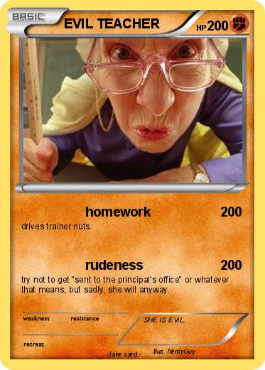 Pokemon EVIL TEACHER
