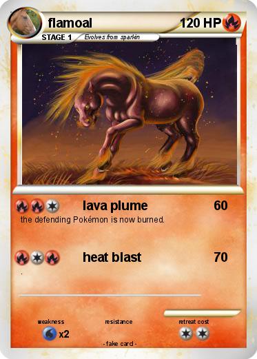 Pokemon flamoal