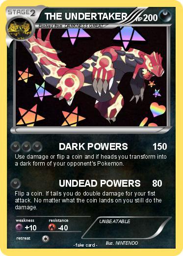 Pokemon THE UNDERTAKER