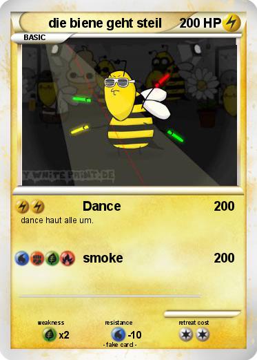 Pokemon die biene geht steil