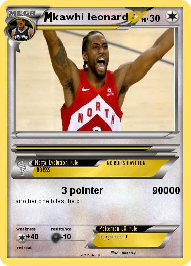 Pokemon kawhi leonard