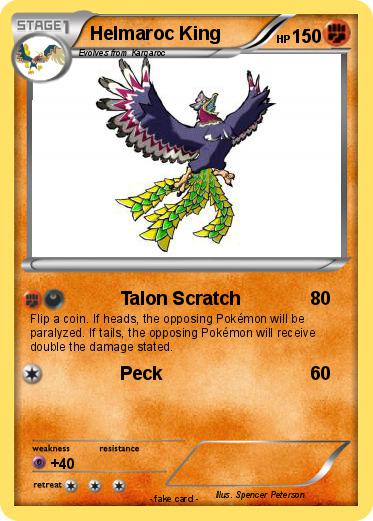 Pokemon Helmaroc King