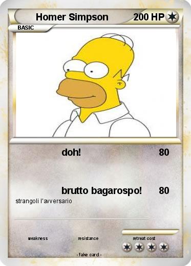 Pokemon Homer Simpson