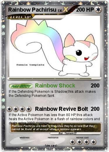 Pokemon Rainbow Pachirisu