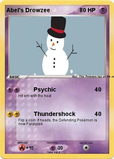 Pokemon Abel's Drowzee