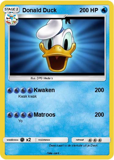 Pokemon Donald Duck